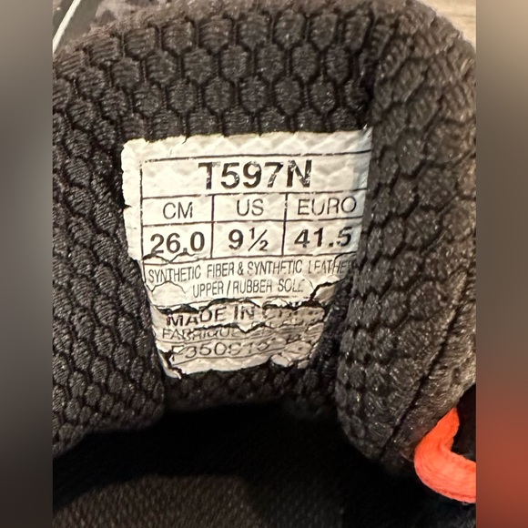 ASICS Gel-Kayano 22 Black/Orange Women’s Running Shoes, Size 9.5 - Picture 3 of 8